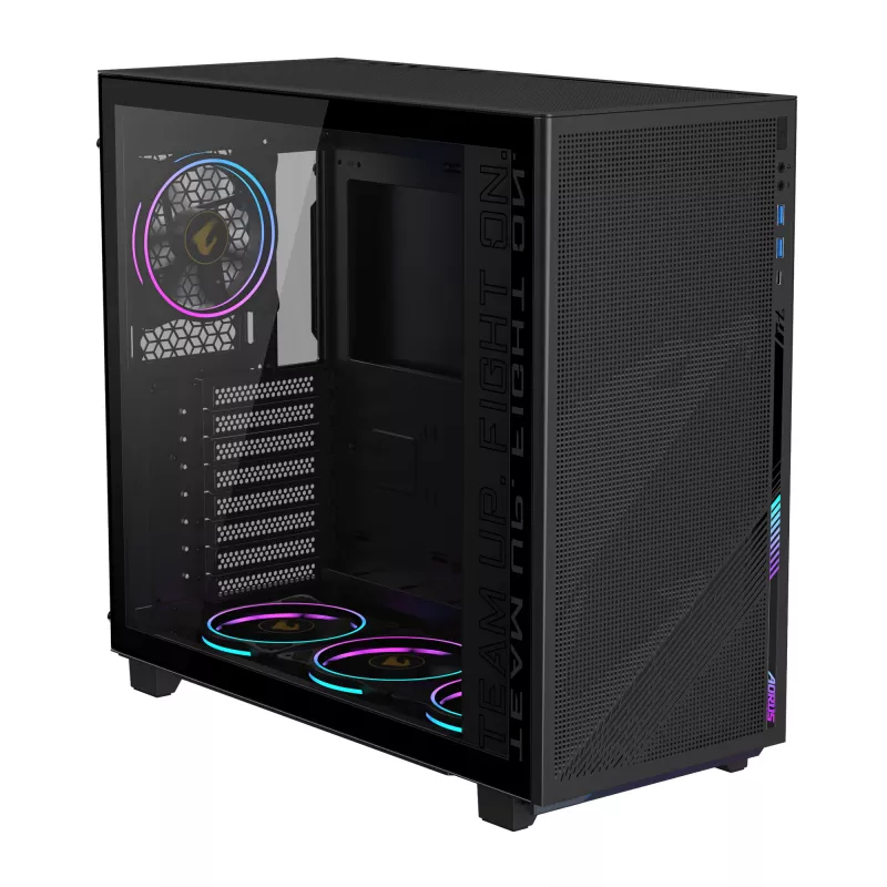 Korpusas GIGABYTE C400 Midi Tower Juodas