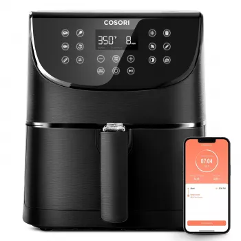 Cosori Smart Chef Edition CS158-AF-RXB Karšto oro gruzdintuvė 5,5 L 1700 W Juoda