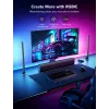Išmanusis apšvietimo rinkinys Govee H6047, Wi‑Fi/Bluetooth, 12V 24W, juodas, 5 vnt.