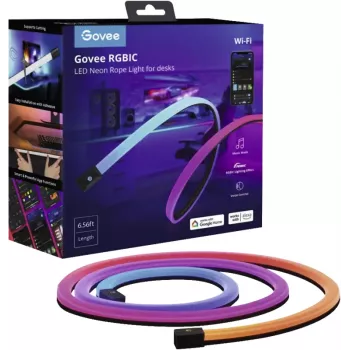 Govee H61C2 protinga LED juosta, 2,0 m, 36 W, įvairiaspalvė