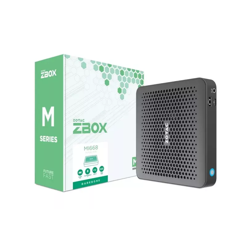 Mini kompiuteris Zotac ZBOX-MI668-BE i7-1360P 64GB DDR5 SSD Wi-Fi 6
