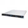 Stovo serveris ASUS RS300-E12-RS4, 1U, Intel C262, LGA1700, Xeon E-2400, 4x karštai keičiami 3,5 colio lizdai, 450W PSU, DDR5 UDIMM iki 128GB