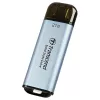 TRANSCEND ESD300C 2TB nešiojamas SSD USB Type-C 3D NAND Flash dangaus mėlynos spalvos