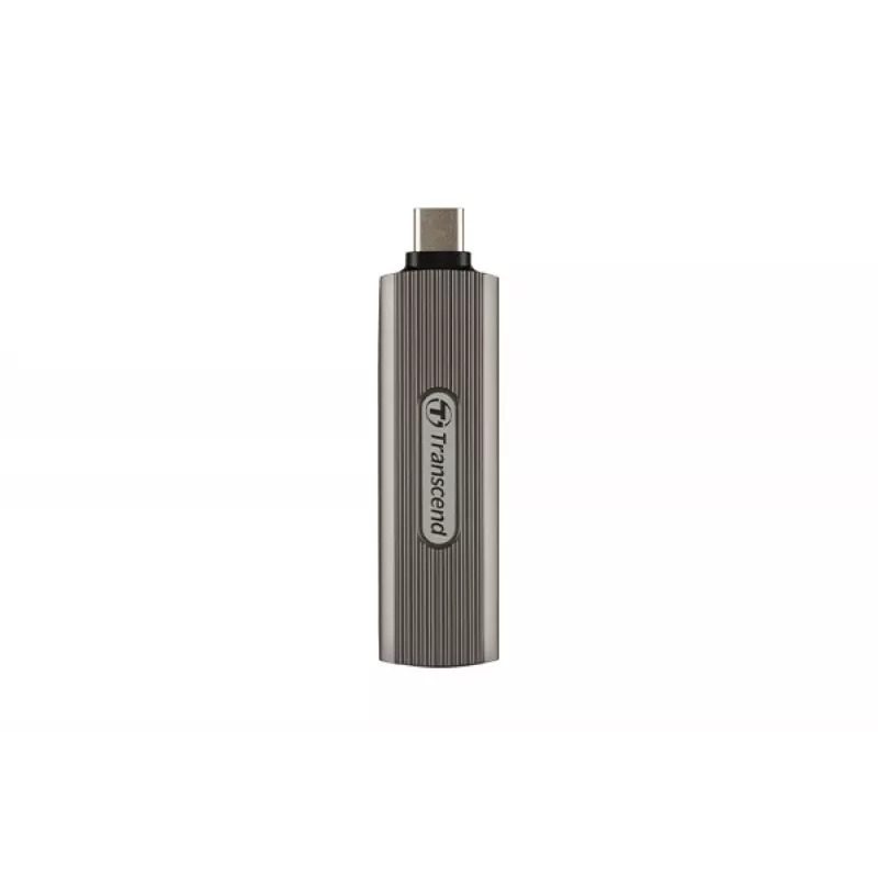 TRANSCEND SSD - ESD330C nešiojamas diskas - 2TB - USB Type C - tamsiai rudai pilka