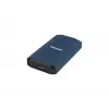TRANSCEND ESD410C nešiojamas SSD diskas, 4TB, USB Type-C/A, tamsiai mėlyna