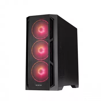 Chieftec korpusas GA-01B-L-OP APEX LUMO Midi Tower juodas