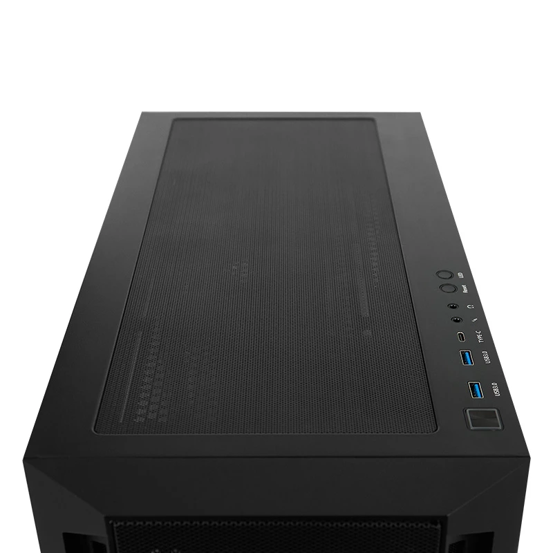 Chieftec korpusas GA-01B-L-OP APEX LUMO Midi Tower juodas