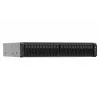 QNAP TS-h2490FU NAS stovas (2U) EPYC 7302P 128 GB DDR4 0 TB QuTS hero Juoda, Pilka