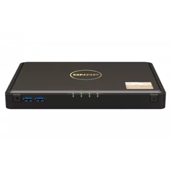 QNAP TBS-464 NAS darbalaukio Intel® Celeron® N5105 8 GB DDR4 0 TB QNAP Turbo System juodas