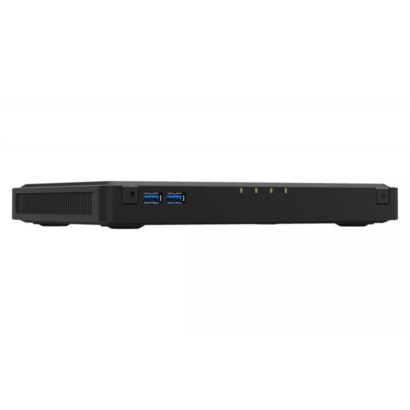 QNAP TBS-464 NAS darbalaukio Intel® Celeron® N5105 8 GB DDR4 0 TB QNAP Turbo System juodas