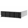 QNAP TS-h2287XU-RP NAS stelažas (3U) Intel Xeon E-2378 64 GB DDR4 0 TB QuTS hero Juoda, Balta