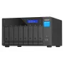 QNAP TVS-h874X NAS bokštas Intel® Core™ i9 64 GB DDR4 0 TB QuTS hero Juoda