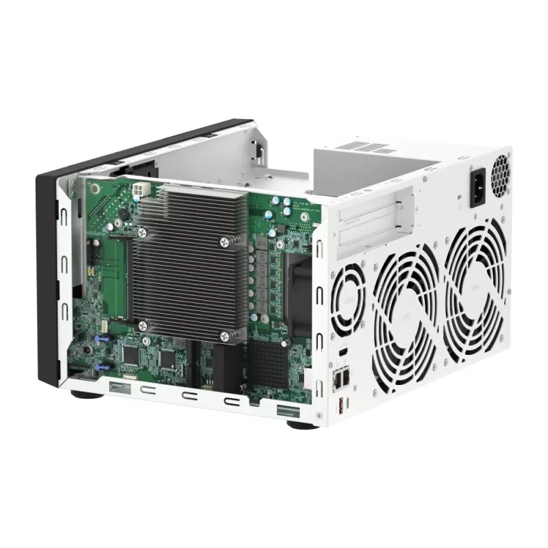QNAP TVS-h874X NAS bokštas Intel® Core™ i9 64 GB DDR4 0 TB QuTS hero Juoda
