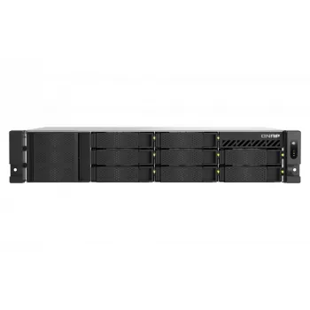 QNAP TS-855EU-8G NAS / saugojimo serveris stelaže (2U) Intel Atom® C5125 8 GB DDR4 0 TB QuTS hero Juoda