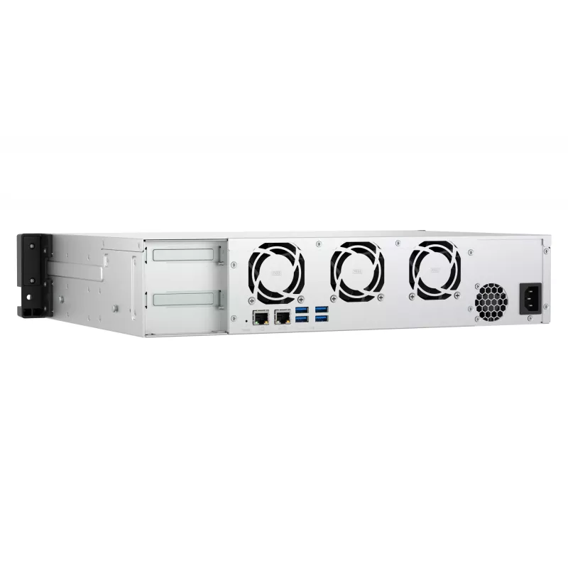 QNAP TS-855EU-8G NAS / saugojimo serveris stelaže (2U) Intel Atom® C5125 8 GB DDR4 0 TB QuTS hero Juoda