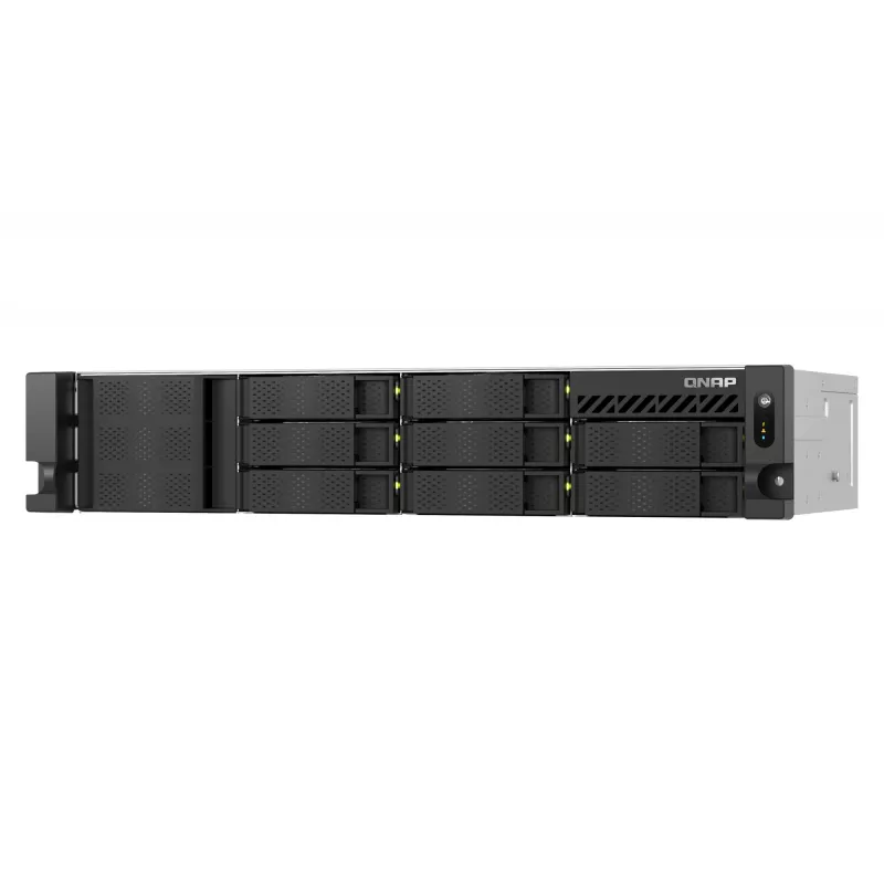 QNAP TS-855EU-8G NAS / saugojimo serveris stelaže (2U) Intel Atom® C5125 8 GB DDR4 0 TB QuTS hero Juoda