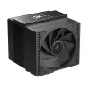 Oro aušintuvas DeepCool ASSASSIN IV VC VISION – dviejų ventiliatorių 120/140 mm, 300 W TDP, 7 šilumos vamzdelių, LGA115x/LGA1200/LGA1700/LGA20xx suderinamas, Juodas