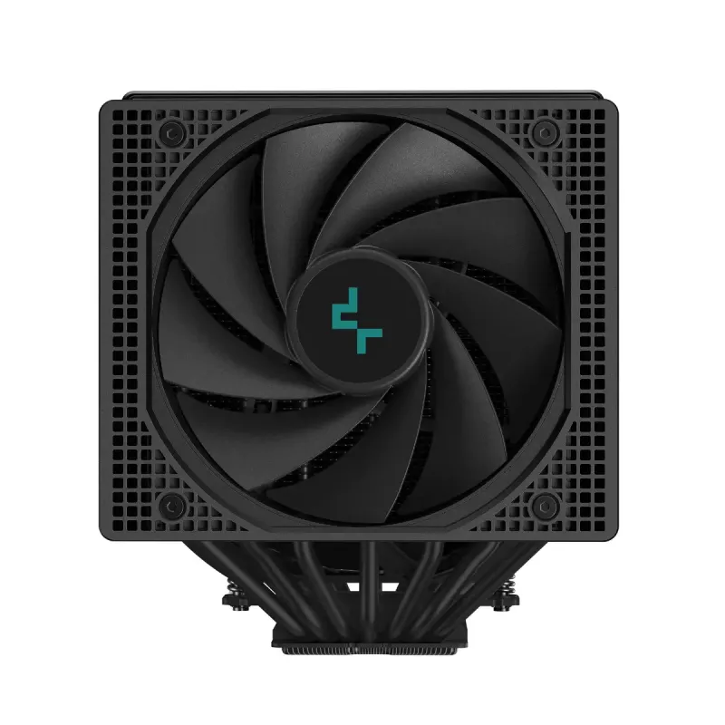 Oro aušintuvas DeepCool ASSASSIN IV VC VISION – dviejų ventiliatorių 120/140 mm, 300 W TDP, 7 šilumos vamzdelių, LGA115x/LGA1200/LGA1700/LGA20xx suderinamas, Juodas