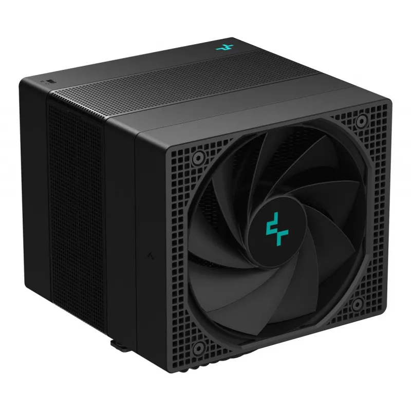 Oro aušintuvas DeepCool ASSASSIN IV 14 cm juodas — 2.44 mmH2O maks. oro slėgis, 14 cm FDB ventiliatorius, 1700 RPM, 79.1 cfm, 7 šilumos vamzdelių