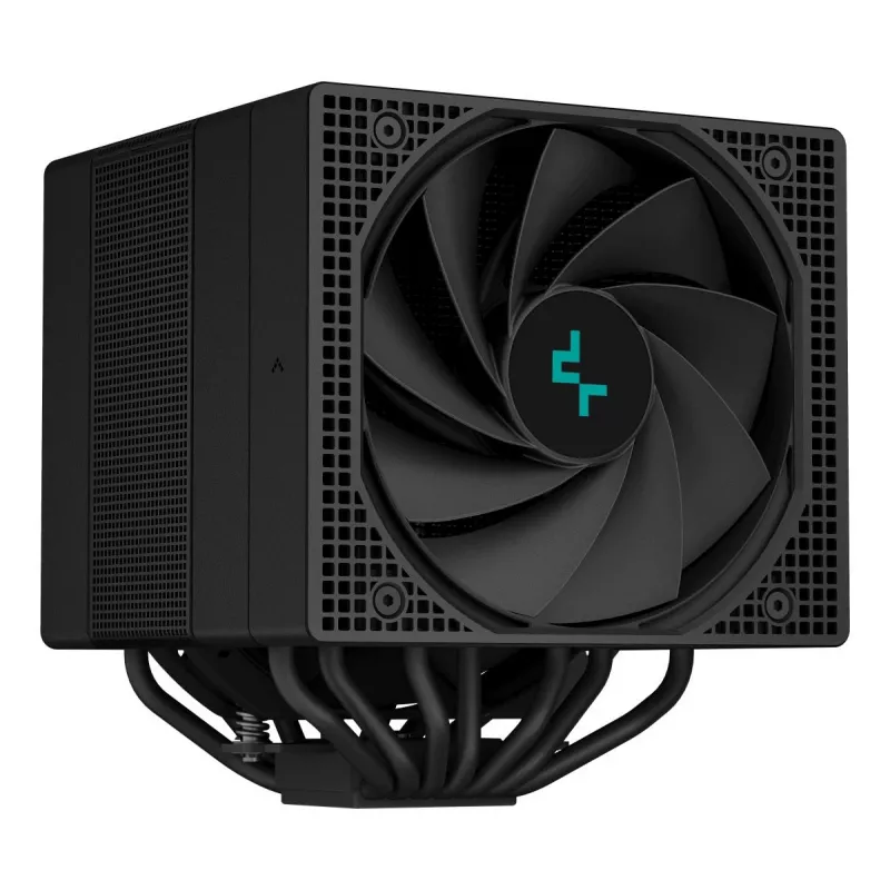Oro aušintuvas DeepCool ASSASSIN IV 14 cm juodas — 2.44 mmH2O maks. oro slėgis, 14 cm FDB ventiliatorius, 1700 RPM, 79.1 cfm, 7 šilumos vamzdelių