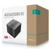 Oro aušintuvas DeepCool ASSASSIN IV 14 cm juodas — 2.44 mmH2O maks. oro slėgis, 14 cm FDB ventiliatorius, 1700 RPM, 79.1 cfm, 7 šilumos vamzdelių