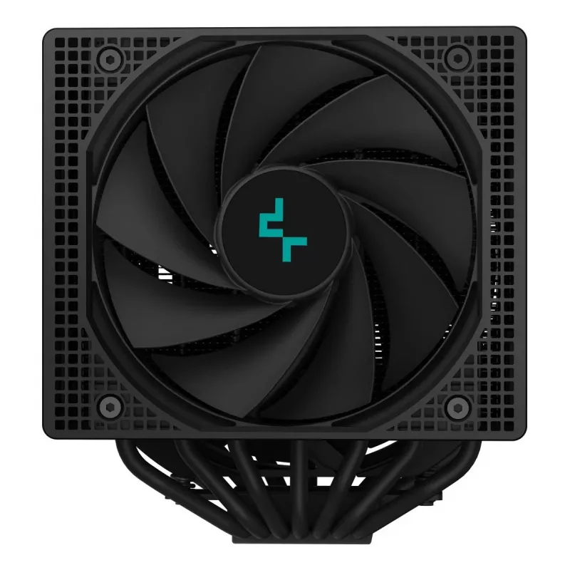 Oro aušintuvas DeepCool ASSASSIN IV 14 cm juodas — 2.44 mmH2O maks. oro slėgis, 14 cm FDB ventiliatorius, 1700 RPM, 79.1 cfm, 7 šilumos vamzdelių