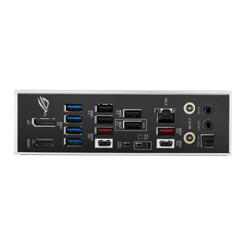 Pagrindinė plokštė ASUS ROG STRIX B850-F GAMING WIFI — AMD B850, Socket AM5, ATX, DDR5, 4×M.2, Wi‑Fi 7, 2.5Gb LAN