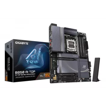 Motininė plokštė GIGABYTE B850 AI TOP, AMD B850, Socket AM5, ATX