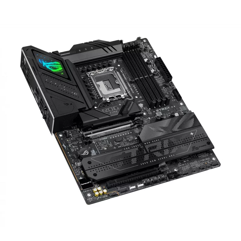Motininė plokštė ASUS ROG STRIX B860-F GAMING WIFI — Intel B860, LGA 1851, ATX, DDR5, 4x DIMM, Wi‑Fi 7, 2.5Gb LAN, 4x M.2