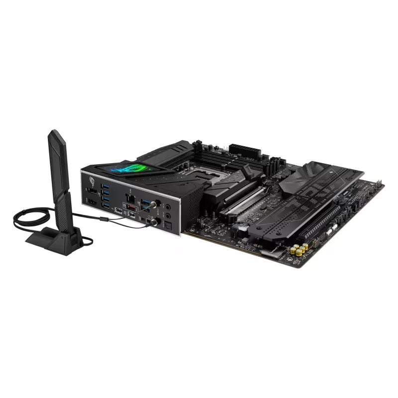 Motininė plokštė ASUS ROG STRIX B860-F GAMING WIFI — Intel B860, LGA 1851, ATX, DDR5, 4x DIMM, Wi‑Fi 7, 2.5Gb LAN, 4x M.2
