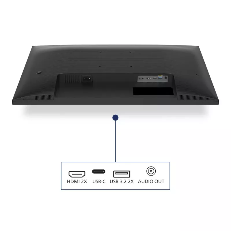 Philips 1000 serijos 27E1N1900AE/00 68,6 cm (27 colių) 4K Ultra HD LCD monitorius, juodas