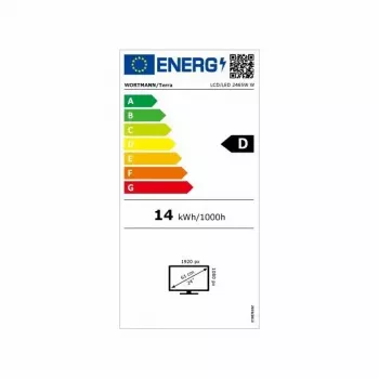 TERRA 3030222 monitorius 60,5 cm (23,8 colio) 1920 x 1080 pikselių Full HD LCD baltas