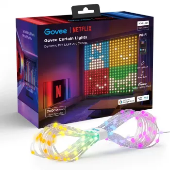 LED juostinis apšvietimas Govee H70BCCA1 – lanksti RGB šviesos juosta, 1 kanalo valdiklis