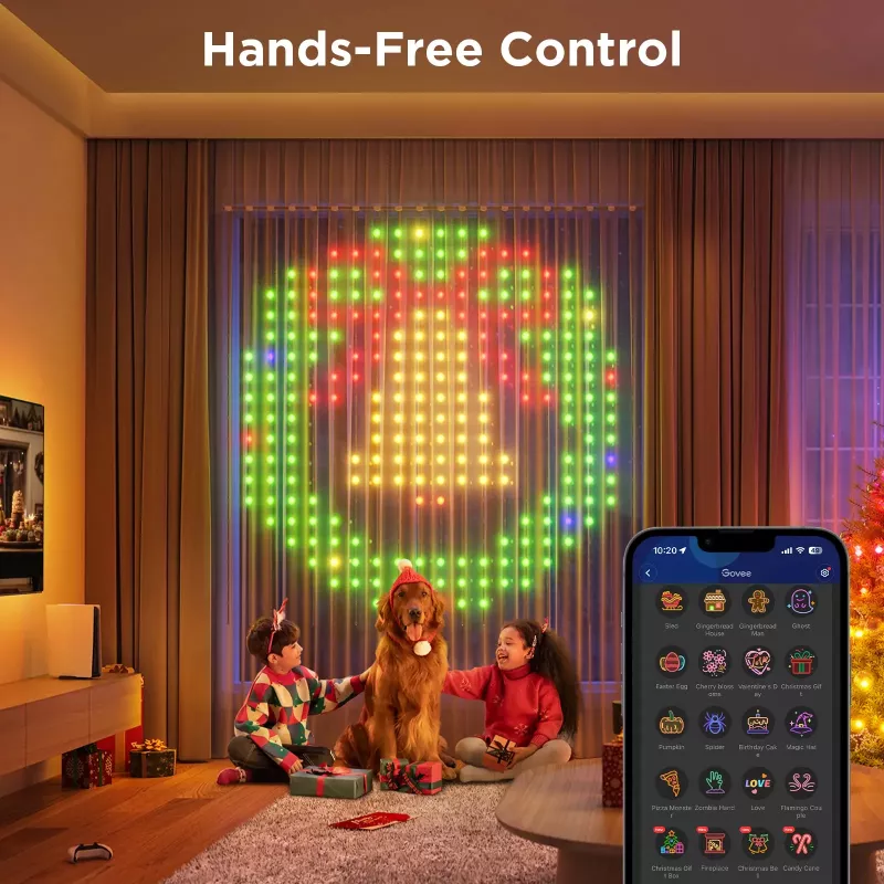 LED juostinis apšvietimas Govee H70BCCA1 – lanksti RGB šviesos juosta, 1 kanalo valdiklis