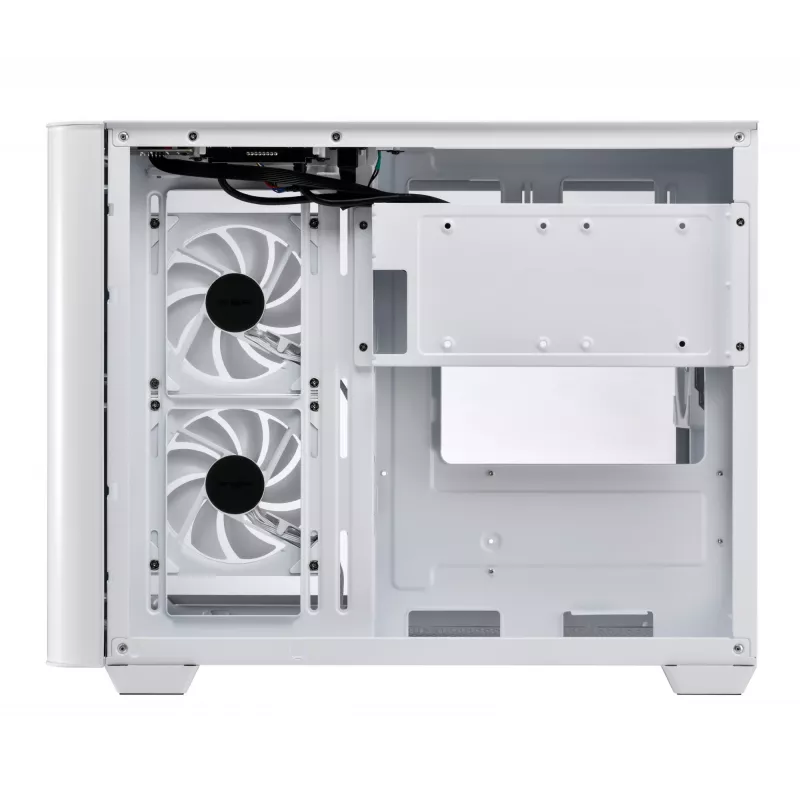 FSP S380-WA korpusas Mini Tower mITX, mATX baltas ARGB