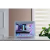 FSP S380-WA korpusas Mini Tower mITX, mATX baltas ARGB