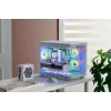 FSP S380-WA korpusas Mini Tower mITX, mATX baltas ARGB