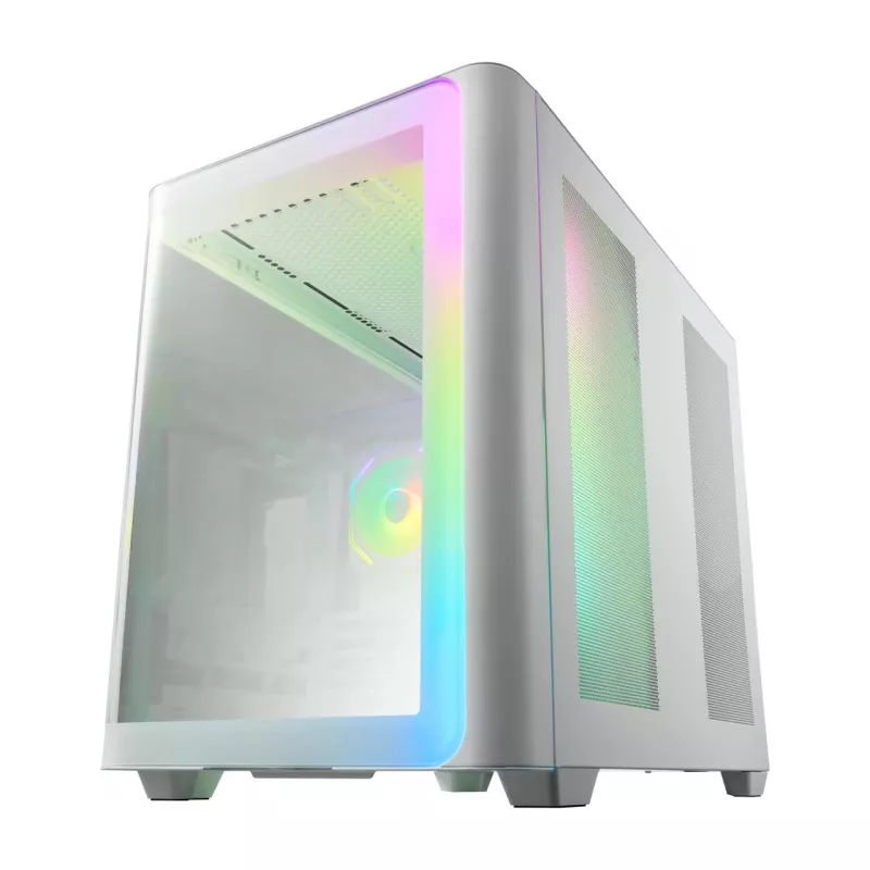 Korpusas FSP M580-WA Midi Tower baltas ARGB