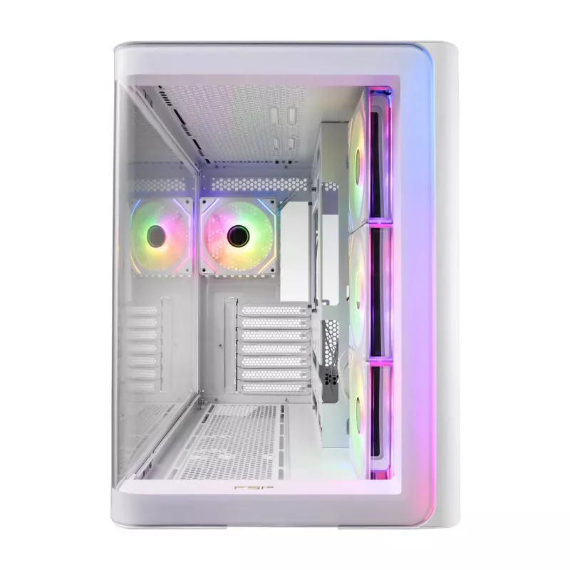 Korpusas FSP M580-WA Midi Tower baltas ARGB
