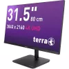 TERRA 3030234 monitor kompiuterinis 80 cm (31,5 colio) 3840 x 2160 pikselių 4K Ultra HD LCD juodas