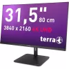 TERRA 3030234 monitor kompiuterinis 80 cm (31,5 colio) 3840 x 2160 pikselių 4K Ultra HD LCD juodas