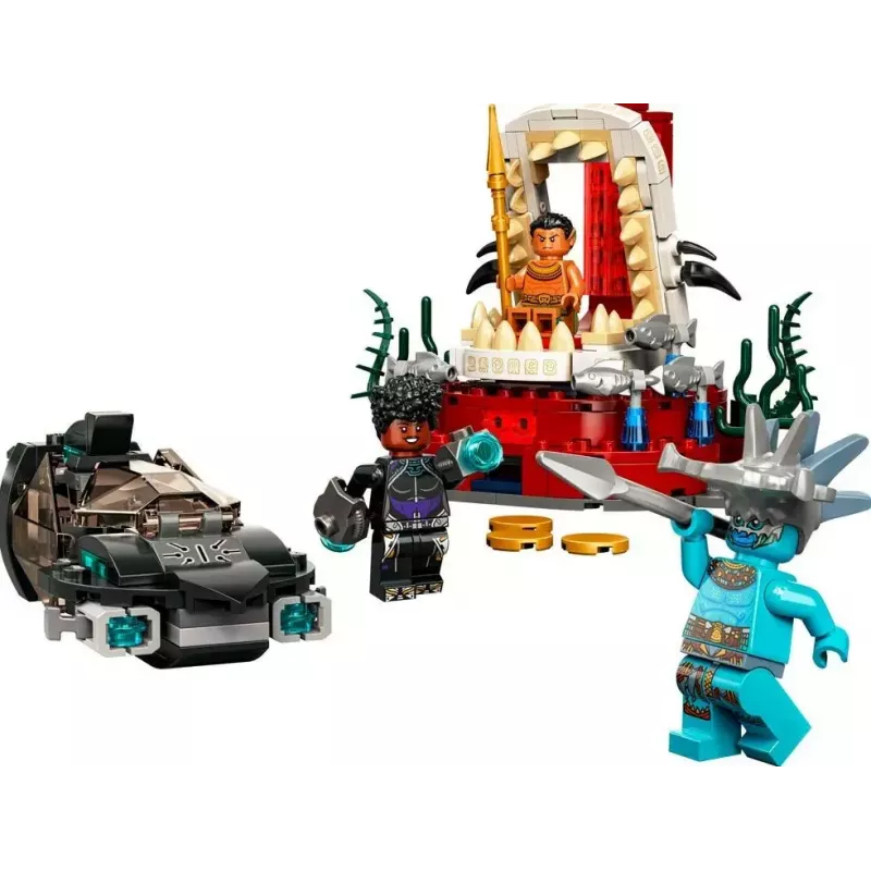 LEGO Super Heroes Marvel 76213 Karaliaus Namoro sosto salė, 355 vnt. detalių, nuo 7 m.