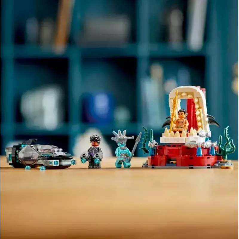 LEGO Super Heroes Marvel 76213 Karaliaus Namoro sosto salė, 355 vnt. detalių, nuo 7 m.