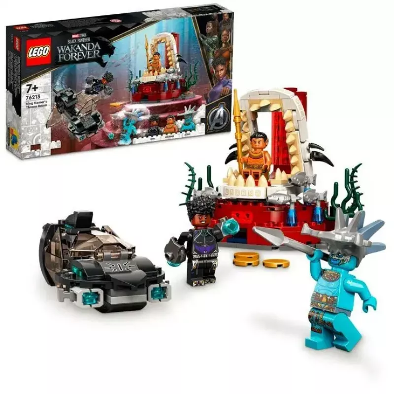 LEGO Super Heroes Marvel 76213 Karaliaus Namoro sosto salė, 355 vnt. detalių, nuo 7 m.