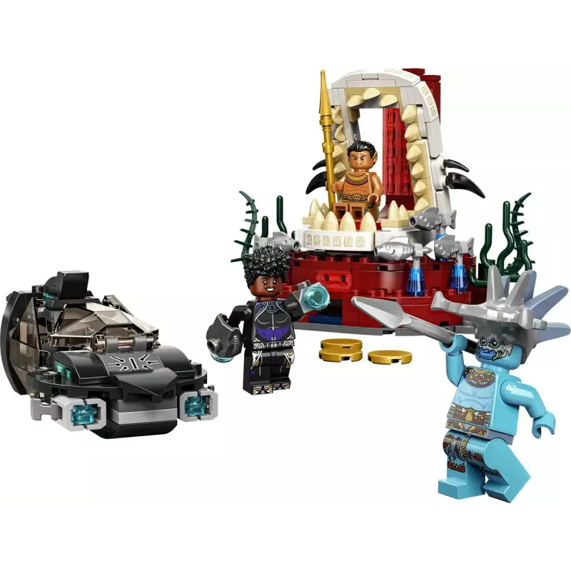 LEGO Super Heroes Marvel 76213 Karaliaus Namoro sosto salė, 355 vnt. detalių, nuo 7 m.