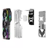 PNY GeForce RTX 5080 16GB ARGB Overclocked Triple Fan vaizdo plokštė - 16GB GDDR7 - DisplayPort 2.1b / HDMI 2.1b