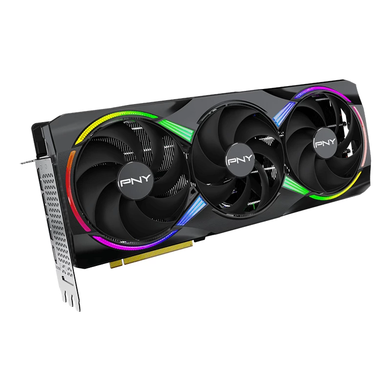 PNY GeForce RTX 5080 16GB ARGB Overclocked Triple Fan vaizdo plokštė - 16GB GDDR7 - DisplayPort 2.1b / HDMI 2.1b