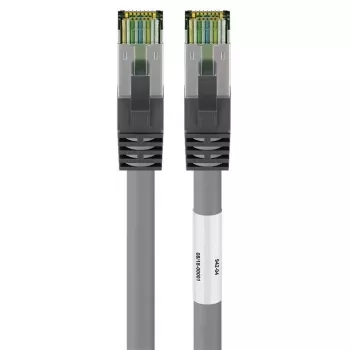 Tinklo kabelis Goobay CAT 8.1 Patch Cord RJ-45 Cat8.1 2m Pilka