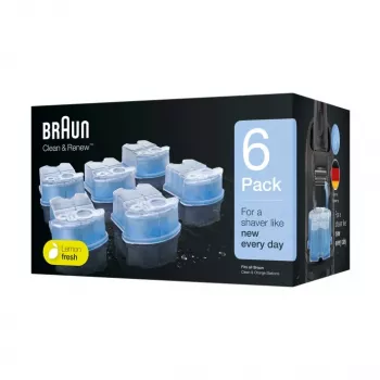 Valymo kasetė Braun CCR6 mėlyna 6 vnt.