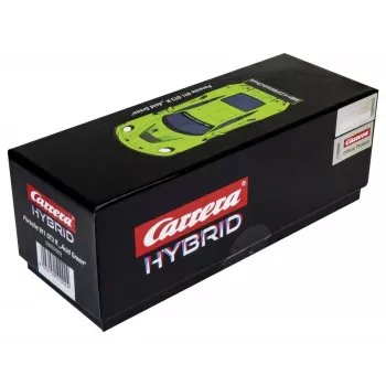 Sportinio automobilio modelis Carrera Porsche 911 GT3 R Rūgščiai Žalia 8+